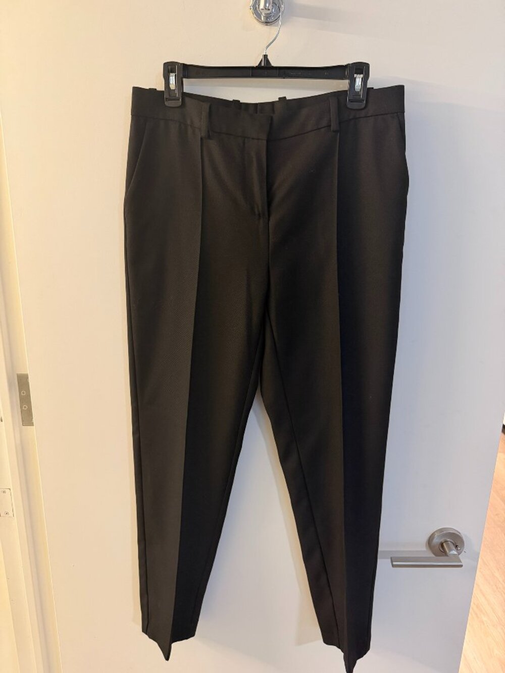 Maje Black Tailored Trousers Size 38 NWT